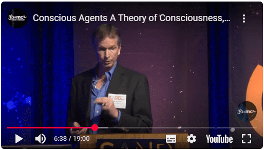 Conscious Agents, A Theory of Consciousness - Donald Hoffman Conscious Agents, A Theory of Consciousness - Donald Hoffman
